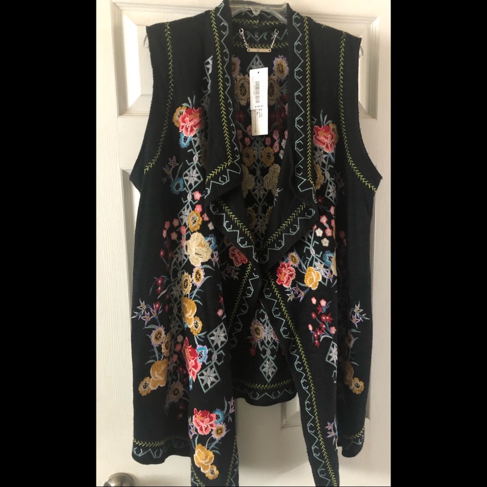 Embroidered Vest